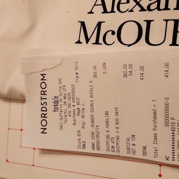 Alexander Mcqueen sparkle slides - Picture 3 of 3